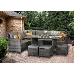 Wayfair rattan 2024 dining set